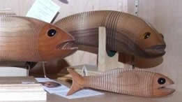 Articulated Wooden Fish by Virtual Critters of Nova Scotia